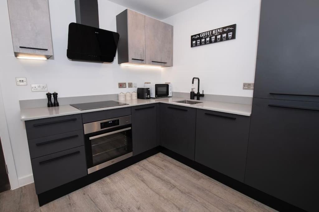 Deluxe 2 Bed York Flat With Gym Sleeps 6 Lägenhet Exteriör bild