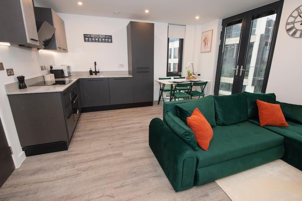 Deluxe 2 Bed York Flat With Gym Sleeps 6 Lägenhet Exteriör bild