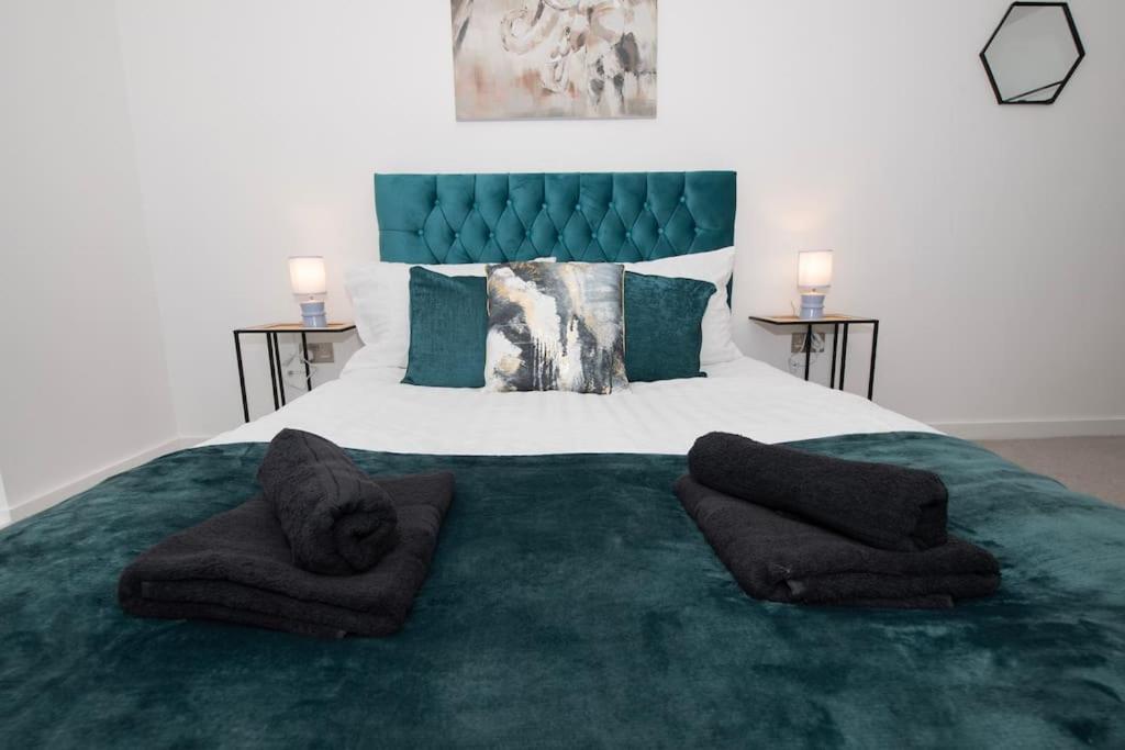 Deluxe 2 Bed York Flat With Gym Sleeps 6 Lägenhet Exteriör bild