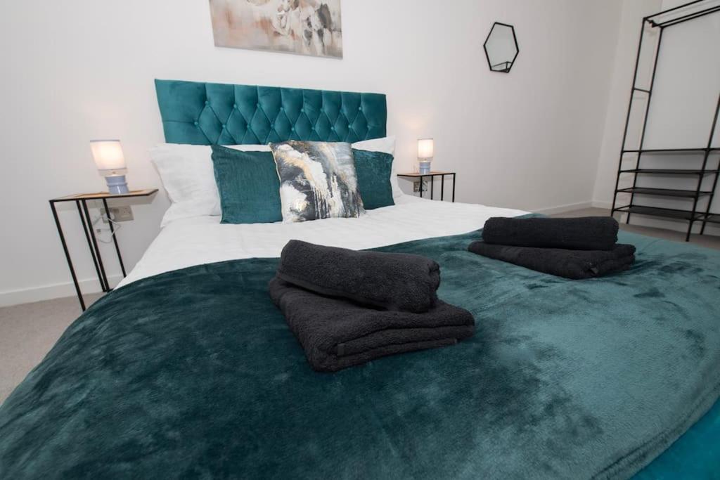 Deluxe 2 Bed York Flat With Gym Sleeps 6 Lägenhet Exteriör bild